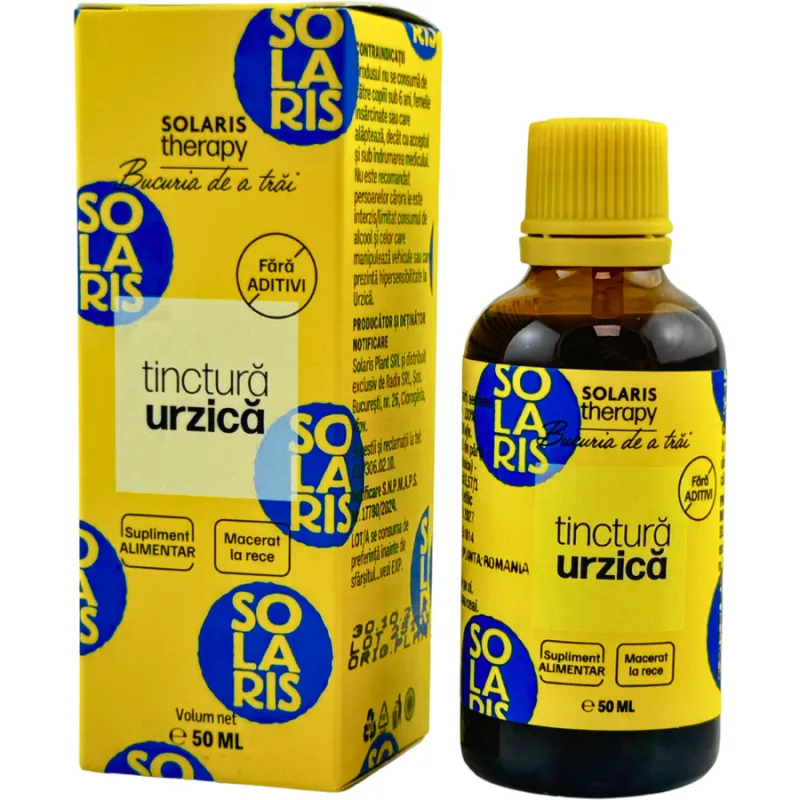 Tinctura de Urzica 50ml SOLARIS — preț și oferte