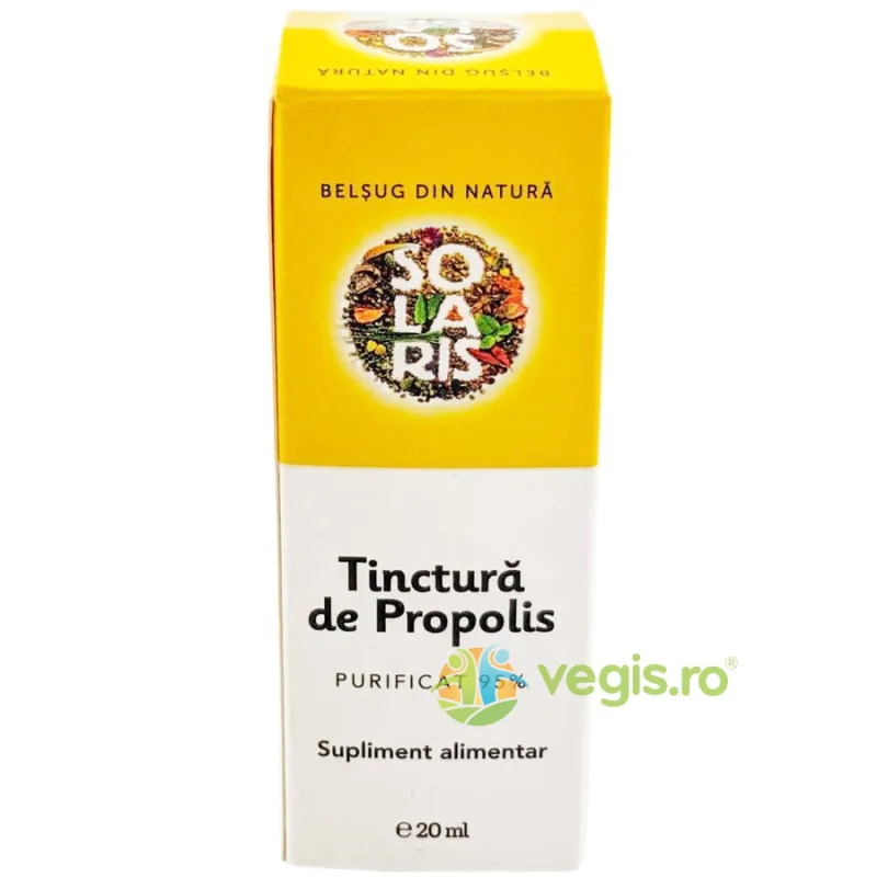 Tinctura de Propolis 20ml SOLARIS — preț și oferte