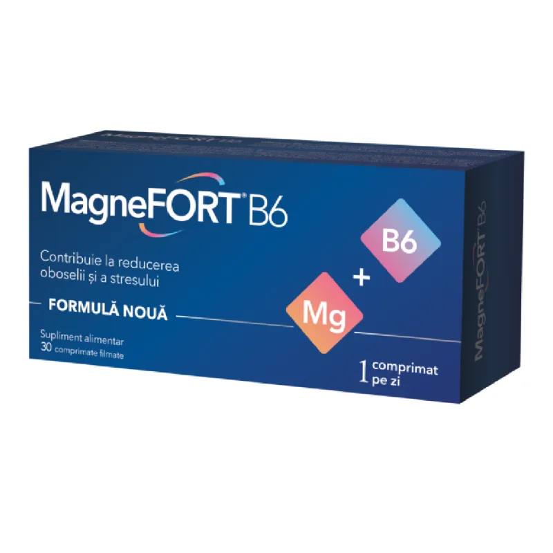 MagneFORT® B6, 30 comprimate, Biofarm — preț și oferte
