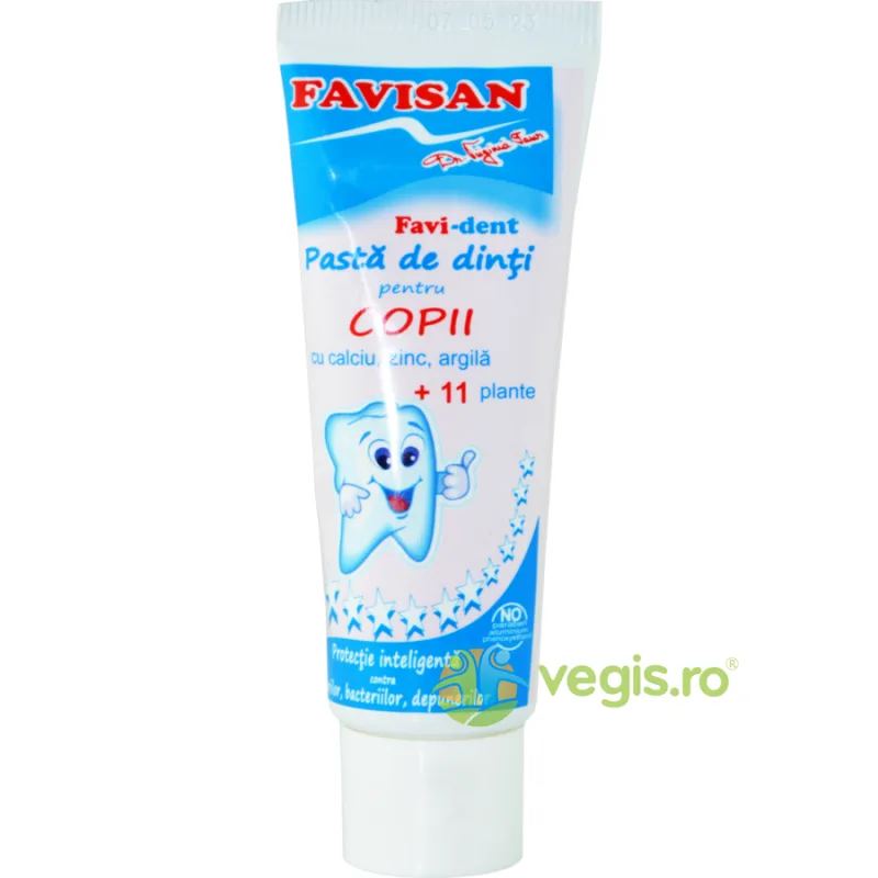 Pasta de Dinti pentru Copii 50ml Favisan — preț și oferte