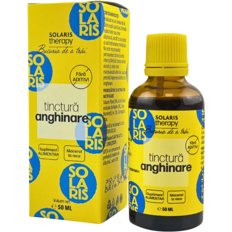 Tinctura de Anghinare 50ml SOLARIS — preț și oferte