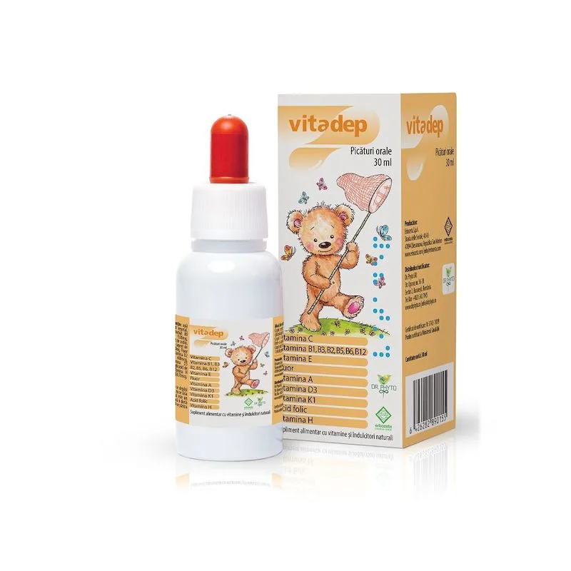Vitadep Picaturi orale | 30 ml ERBOZETA S.P.A — preț și oferte