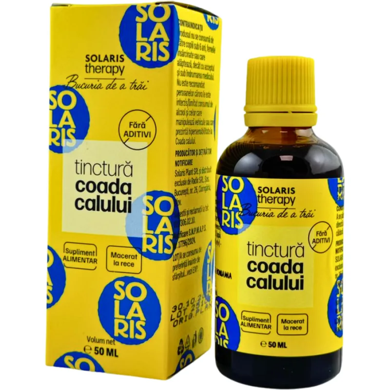 Tinctura de Coada Calului 50ml SOLARIS — preț și oferte