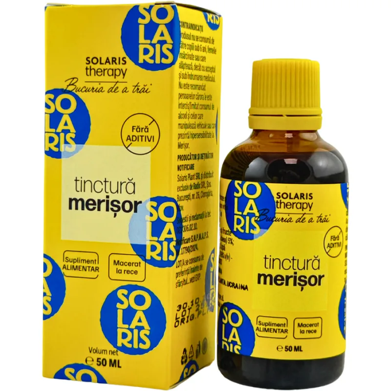 Tinctura de Merisor 50ml SOLARIS — preț și oferte