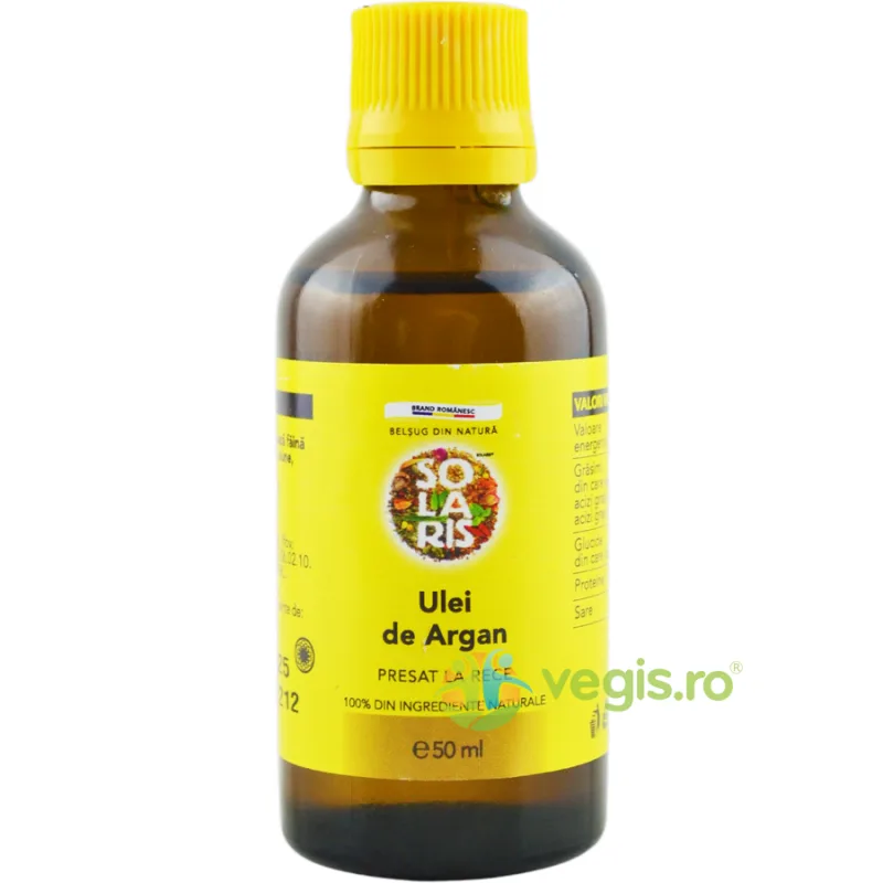Ulei de Argan 50ml SOLARIS — preț și oferte