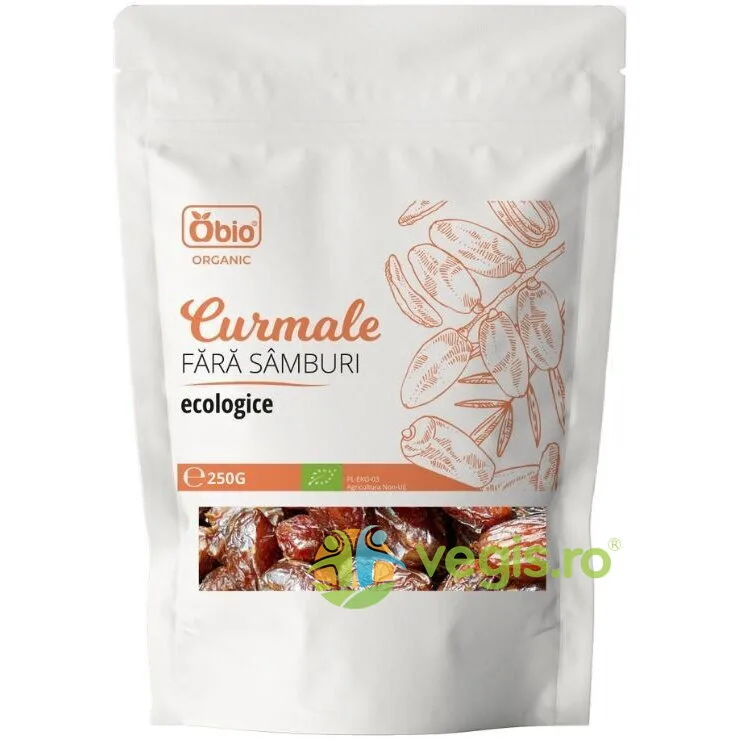 Curmale fara Samburi Ecologice/Bio 250g OBio — preț și oferte