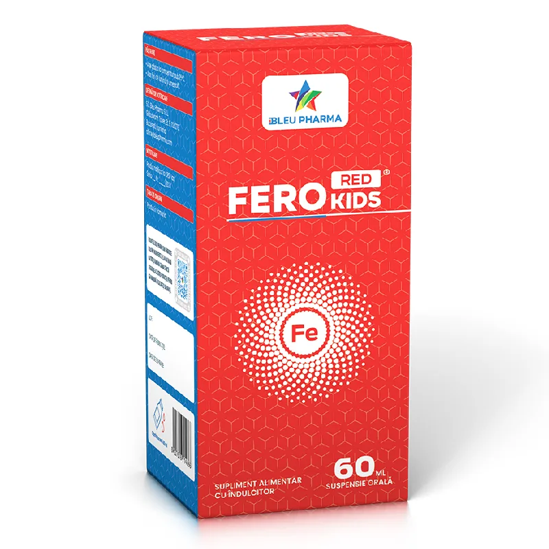 Fero Red Kids, 60 ml, Bleu Pharma — preț și oferte