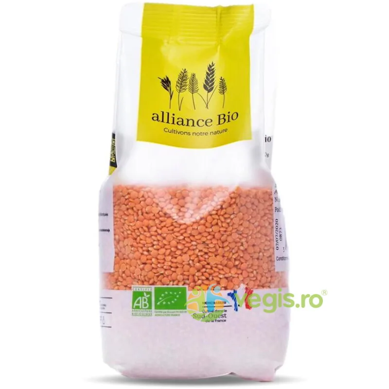 Linte Rosie Ecologica/Bio 500g ALLIANCE BIO — preț și oferte