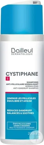 Cystiphane DS Sampon intensiv antimatreata | 200 ml LABORATOARELE BAILLEUL BIORGA — preț și oferte