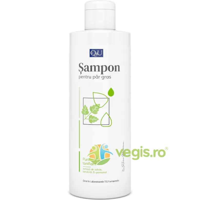 Sampon Pentru Par Gras 250ml TIS FARMACEUTIC — preț și oferte