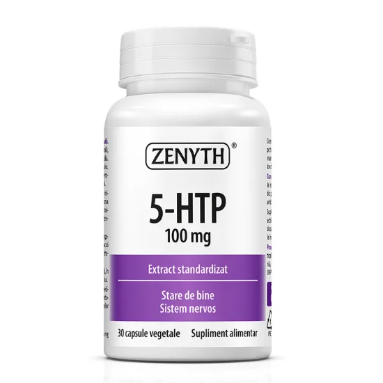 5-HTP, 100 mg, Zenyth | 30 capsule — preț și oferte