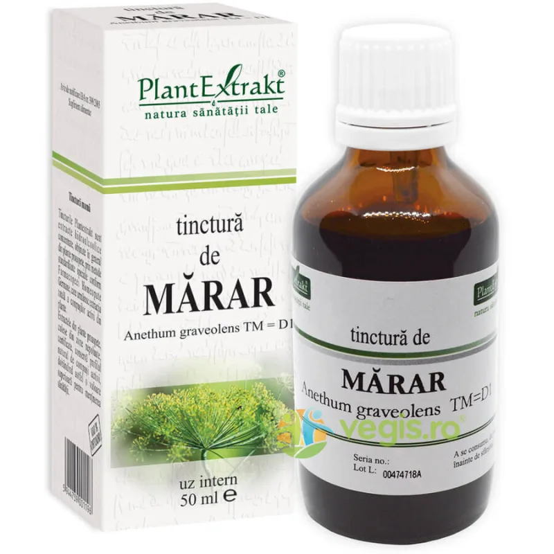 Tinctura Marar 50ml PLANTEXTRAKT — preț și oferte