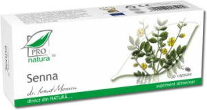 Senna, 30 capsule, Medica - Pro Natura