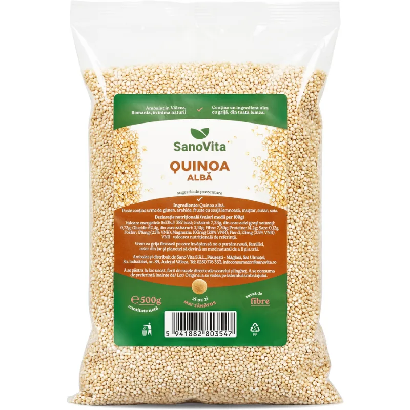 Quinoa Alba 500g SANOVITA — preț și oferte