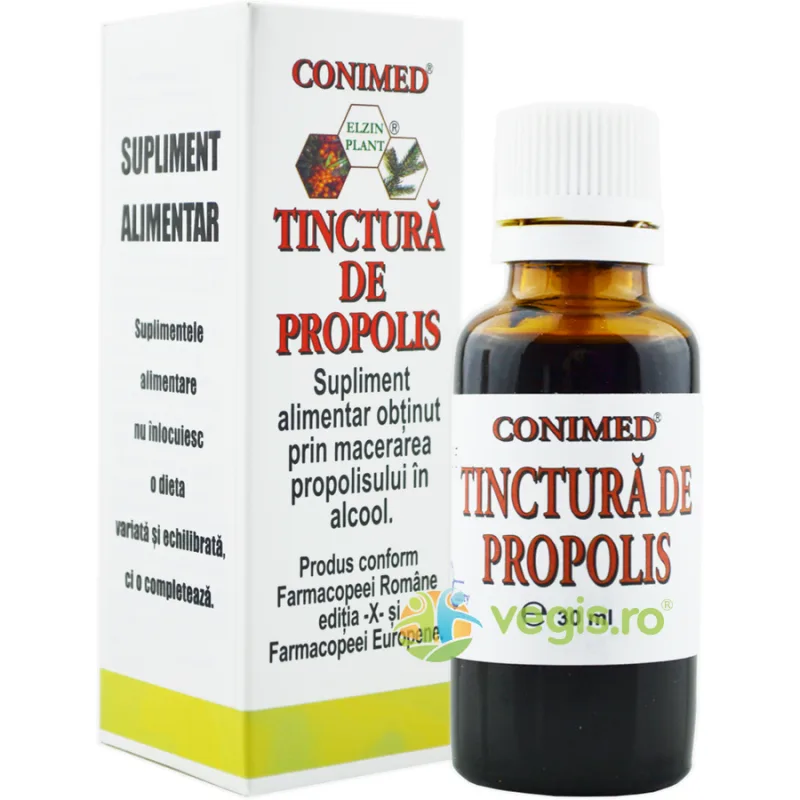 Tinctura de Propolis 30ml ELZIN PLANT — preț și oferte