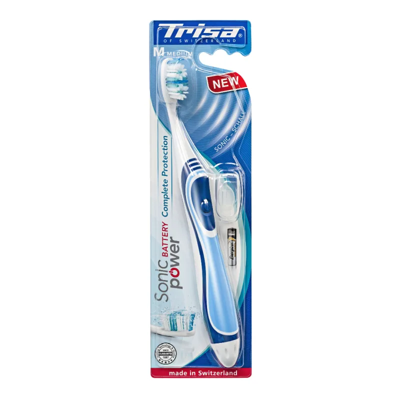 Periuta de dinti electrica SONIC Power Battery Pro Interdental, medium, Trisa — preț și oferte