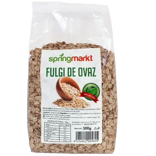 Fulgi De Ovaz, 500g, springmarkt — preț și oferte