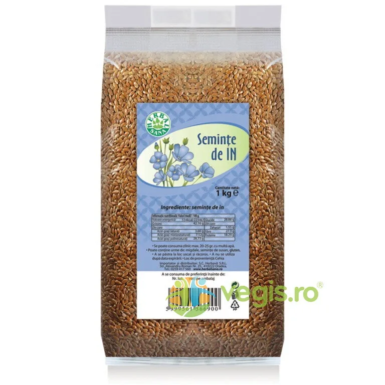 Seminte de In 1kg Herbavit — preț și oferte