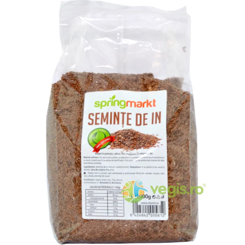 Seminte de In 1kg springmarkt — preț și oferte