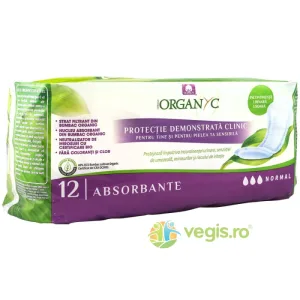 Absorbante Normale pentru Incontinenta din Bumbac Organic 12buc