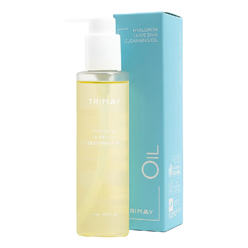 Ulei hidrofil pentru curatarea fetei Hyaluron Olive Dive, 150 ml, Trimay — preț și oferte
