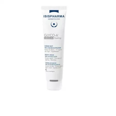 Crema de Noapte cu 10% Acid Glicolic Glyco-A Medium Peeling, 30ml, IsisPharma — preț și oferte