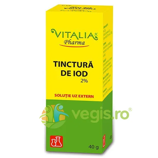 Tinctura de Iod 2% 40g VIVA PHARMA — preț și oferte