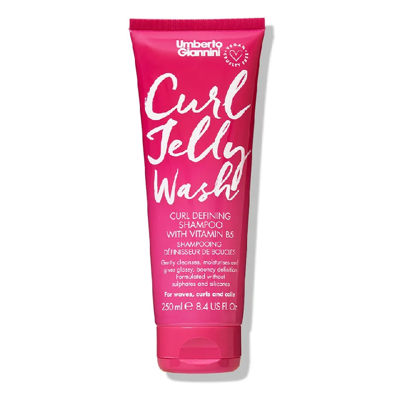 Sampon pentru definirea buclelor cu vitamina B5, Curl Jelly Wash, 250 ml, Umberto Giannini — preț și oferte