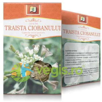 Ceai Traista Ciobanului 50g Stef Mar — preț și oferte