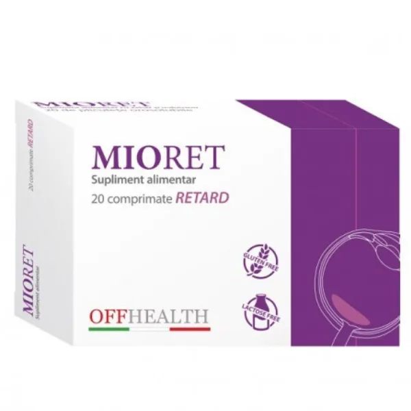 Mioret Retard, Off Italia | 20 comprimate OFFHEALTH — preț și oferte