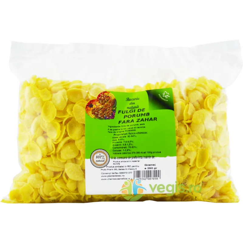 Fulgi de Porumb fara Zahar 250g CHARME — preț și oferte