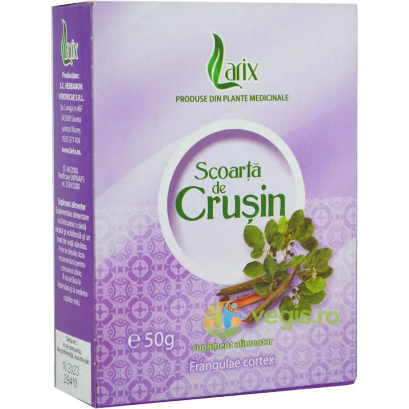 Ceai Crusin 50g Larix — preț și oferte