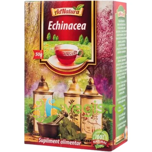 Ceai Echinacea 50g ADNATURA — preț și oferte