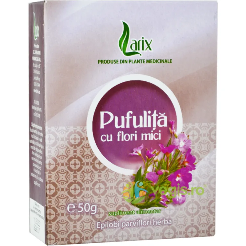Ceai Pufulita cu Flori Mici 50g Larix — preț și oferte