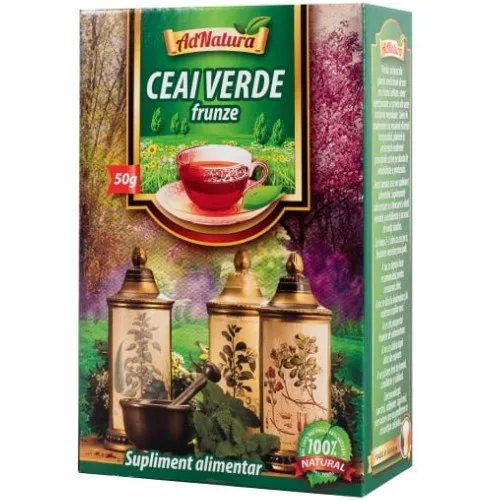 Ceai Verde, 50g, AdNatura — preț și oferte