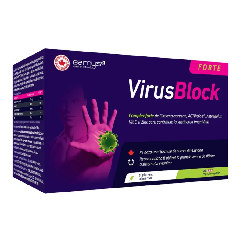 VirusBlock Forte, 20 capsule, Good Days Therapy — preț și oferte