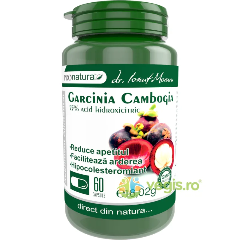 Garcinia Cambogia 60cps Medica - Pro Natura — preț și oferte