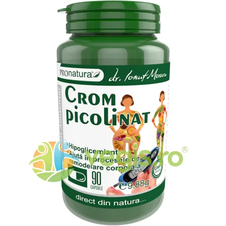 Crom Picolinat 90cps Medica - Pro Natura — preț și oferte