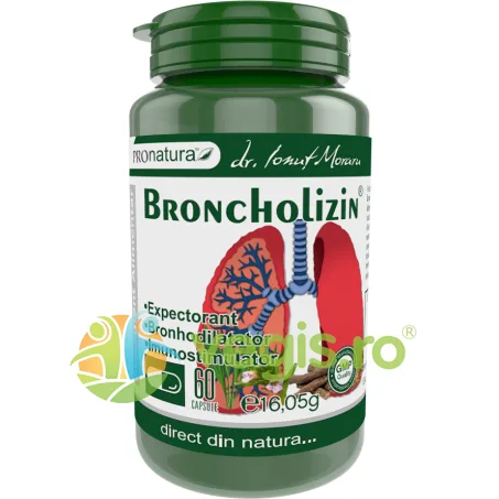 Broncholizin 60cps Medica - Pro Natura — preț și oferte