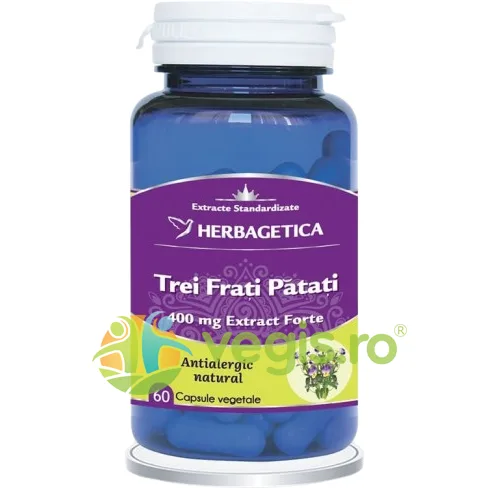 Trei Frati Patati 60cps HERBAGETICA — preț și oferte