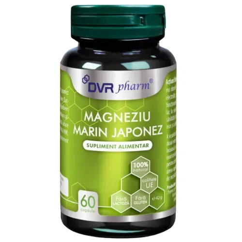Magneziu Marin Japonez, 60cps, DVR Pharm — preț și oferte
