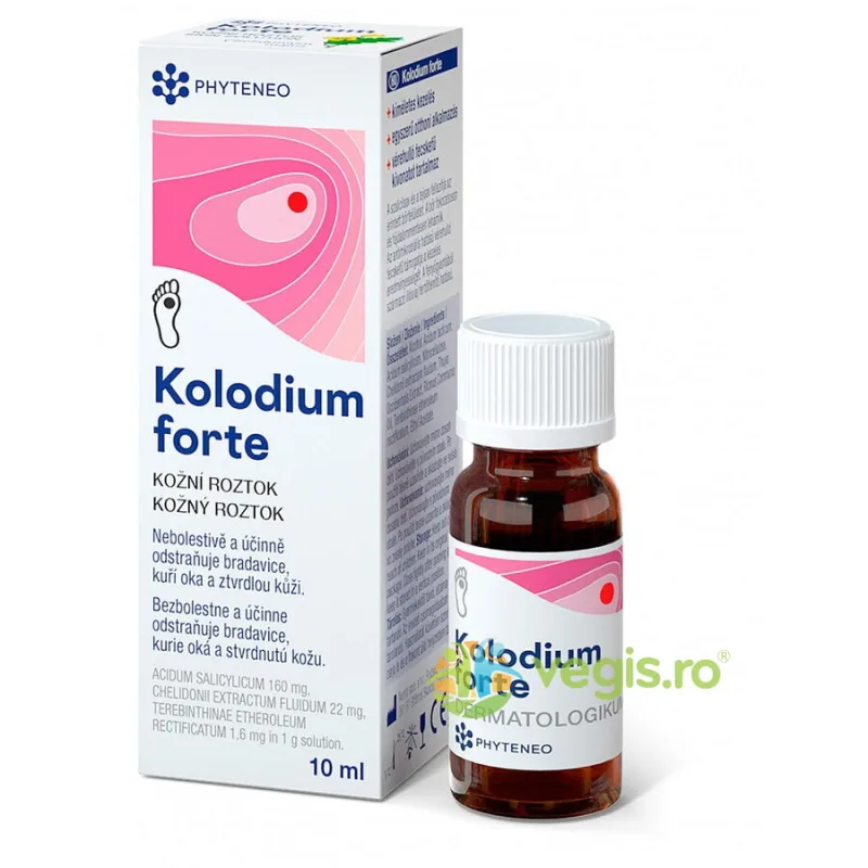 Solutie pentru Negi Kolodium Forte 10ml PHYTENEO — preț și oferte