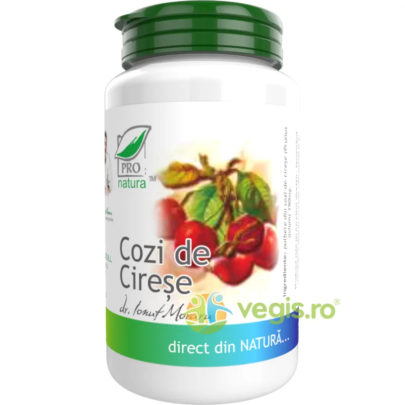 Cozi de Cirese 60cps Medica - Pro Natura — preț și oferte