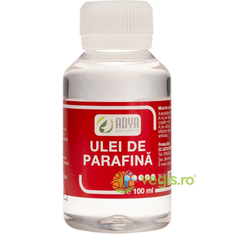 Ulei de Parafina 100ml Adya GreenPharma — preț și oferte