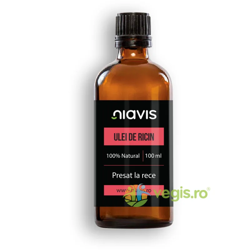 Ulei de Ricin Presat la Rece 100ml NIAVIS — preț și oferte
