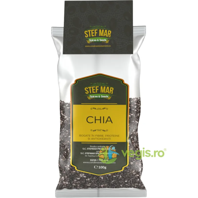 Seminte de Chia 100g Stef Mar — preț și oferte