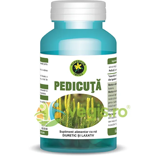 Pedicuta 60cps Hypericum — preț și oferte