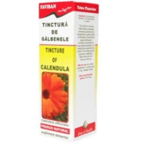 Tinctura Galbenele 50ml Favisan — preț și oferte