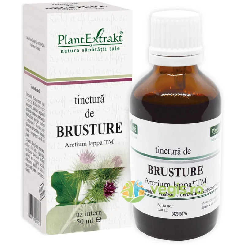 Tinctura Brusture 50ml PLANTEXTRAKT — preț și oferte