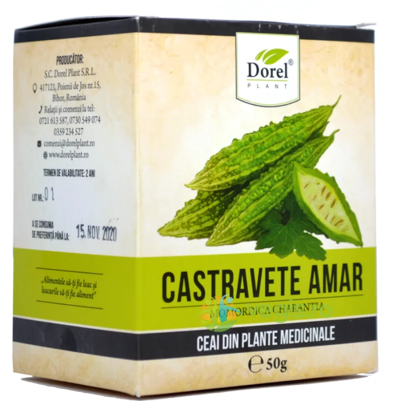 Ceai Castravete Amar 50g Dorel Plant — preț și oferte